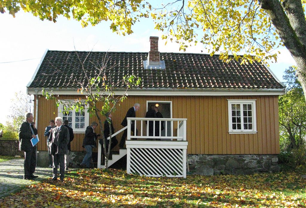 Bolighusets østfasade mot hagen. Foto: Ingeborg Magerøy Riksantikvaren