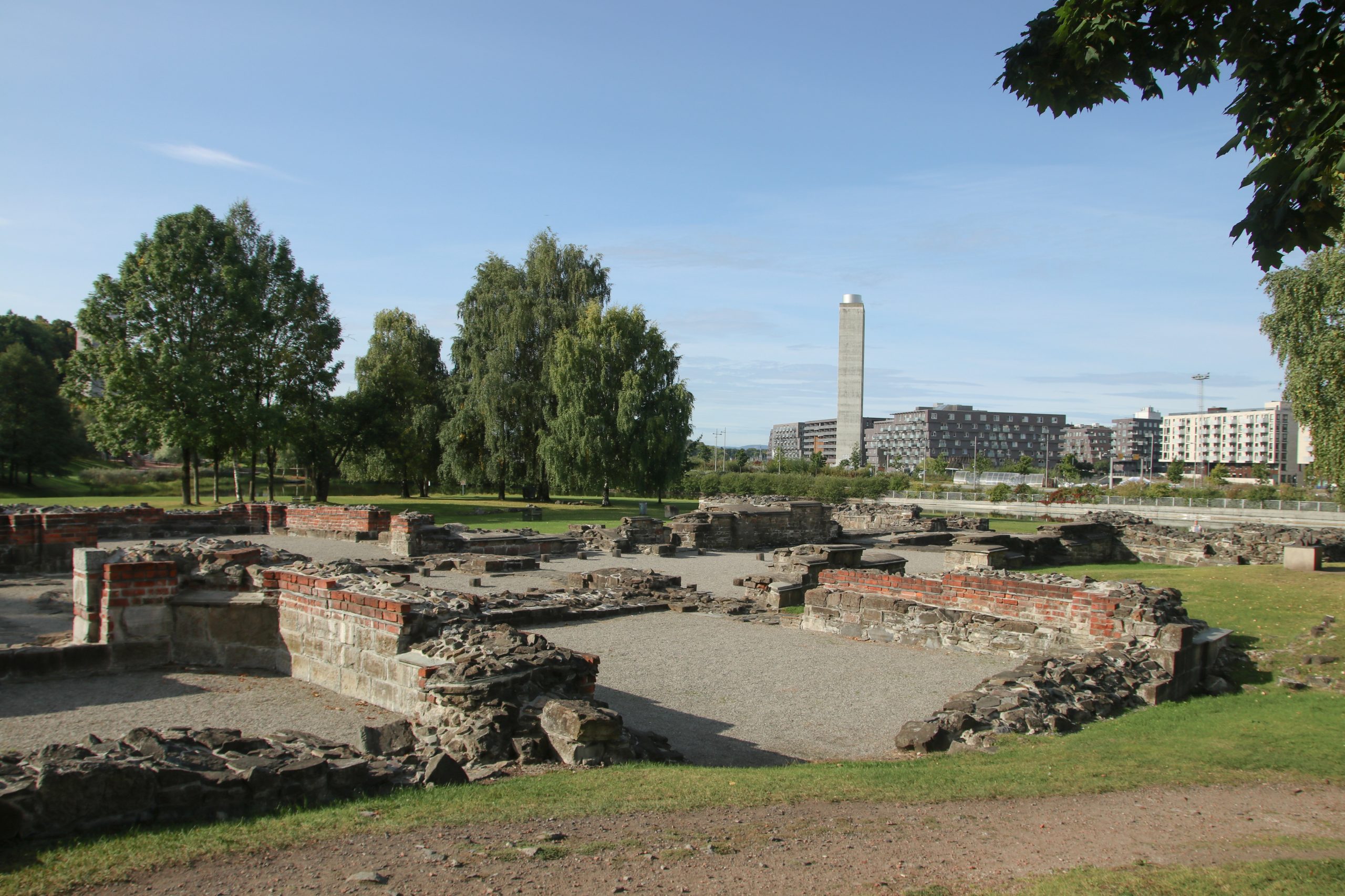 Ruinene av Mariakirken i Oslo