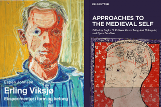 Bilde av bøkene Erling Viksjø og Approaches to the medieval self