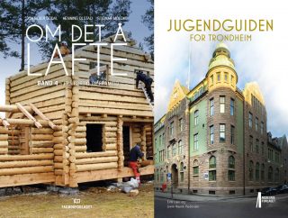 Bilde av bøkene Om det å lafte og Jugendguiden Trondheim