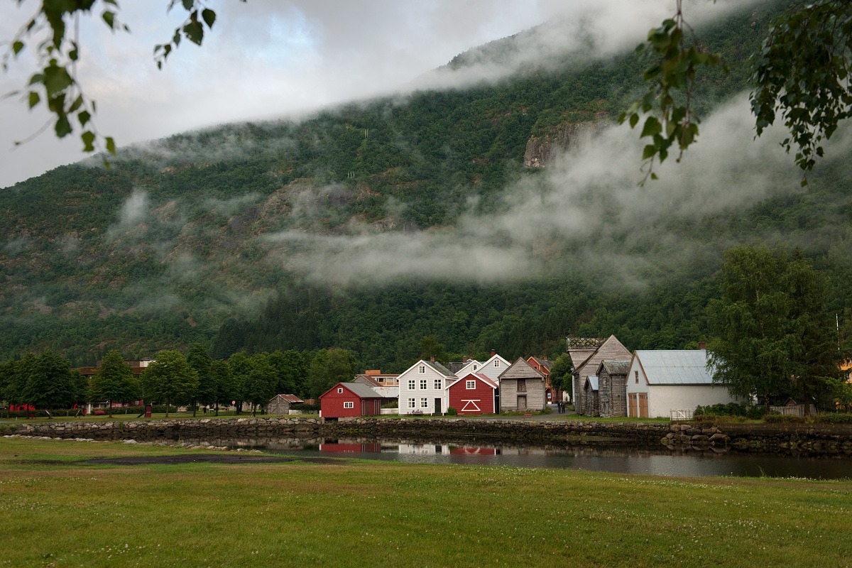 Kulturmiljø Lærdalsøyri i Lærdal kommune